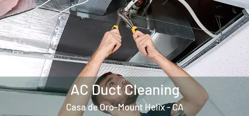 AC Duct Cleaning Casa de Oro-Mount Helix - CA