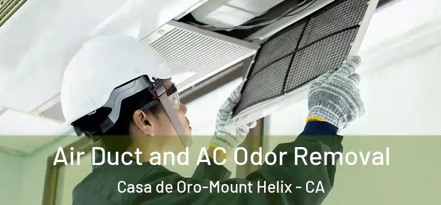  Air Duct and AC Odor Removal Casa de Oro-Mount Helix - CA