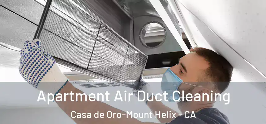  Apartment Air Duct Cleaning Casa de Oro-Mount Helix - CA