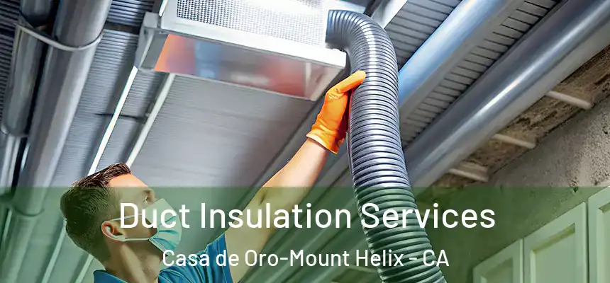  Duct Insulation Services Casa de Oro-Mount Helix - CA